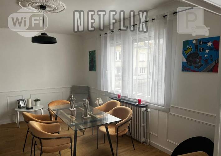 Maison de vacances pour 6 personnes, avec vue et jardin