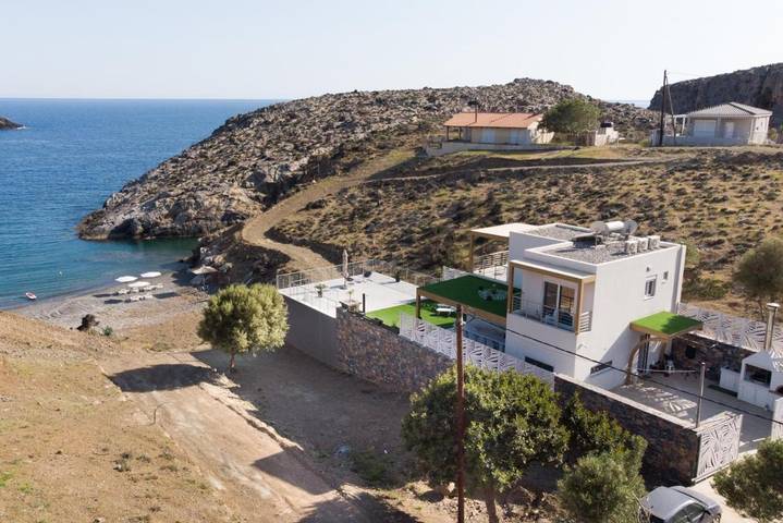 Location de vacances pour 6 personnes, avec vue et jardin dans Matala - 2
