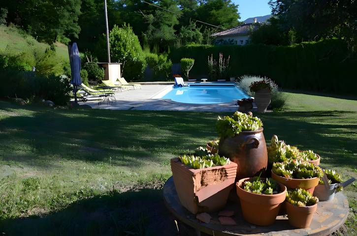 Chambre d’hôte pour 2 personnes, avec jardin en Ardèche - 4