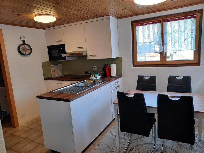 Gîte pour 4 personnes, avec vue ainsi que sauna et jardin à St. Niklaus - 3