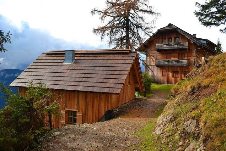 Ferienhaus für 6 Personen, mit Terrasse in Gitschtal