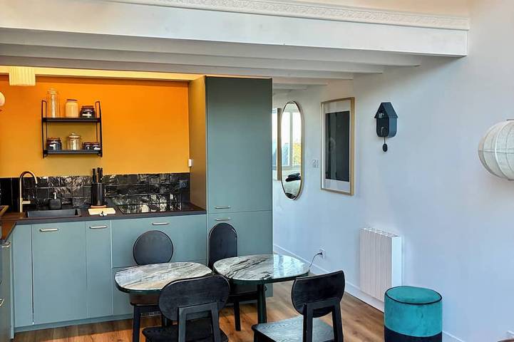 Appartement de vacances pour 4 personnes, avec terrasse et jardin - 1