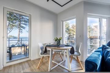 Ferienwohnung für 4 Personen, mit Balkon und Pool, mit Haustier in Polen