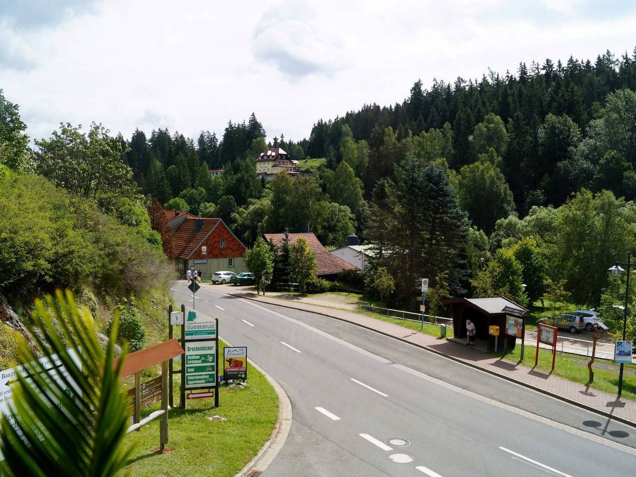 Ganze Ferienwohnung, Eishexe, Eiscafé und Übernachtung - Gartenblick in Tanne, Harzvorland
