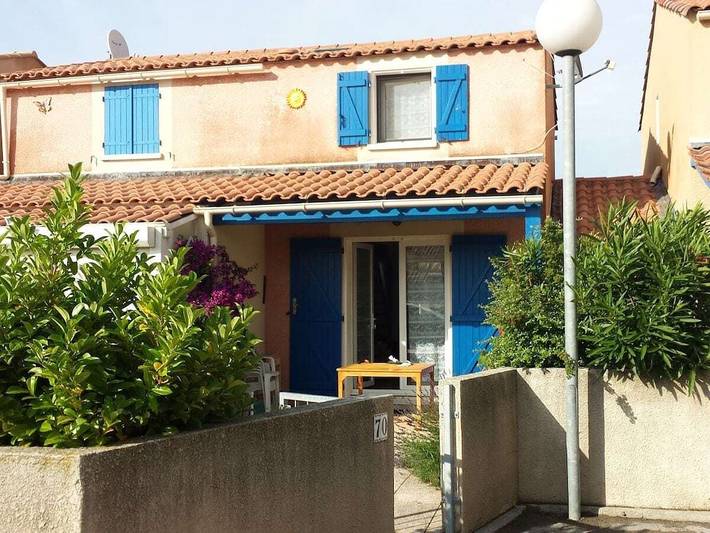 Ferienhaus für 4 Personen, mit Terrasse und Pool in Gruissan