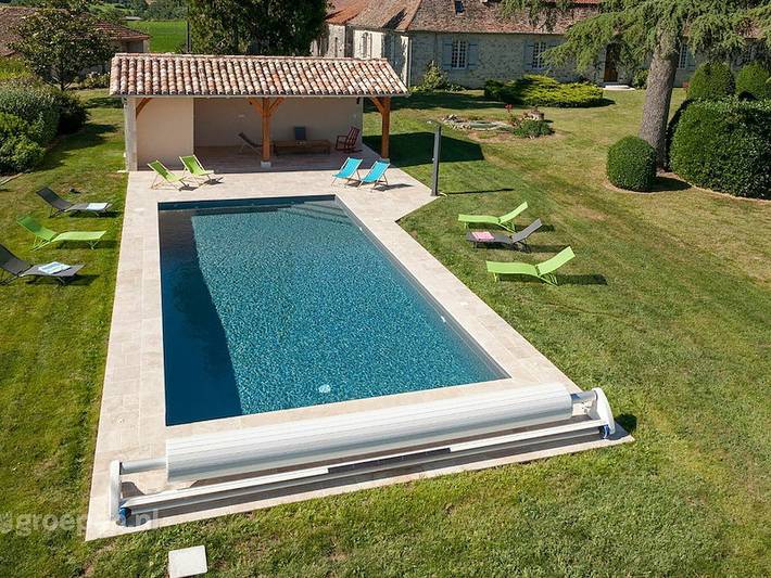 Location de vacances pour 11 personnes, avec Balcon/Terrasse ainsi que Terrasse et Piscine à Saint-Eutrope-de-Born - 3