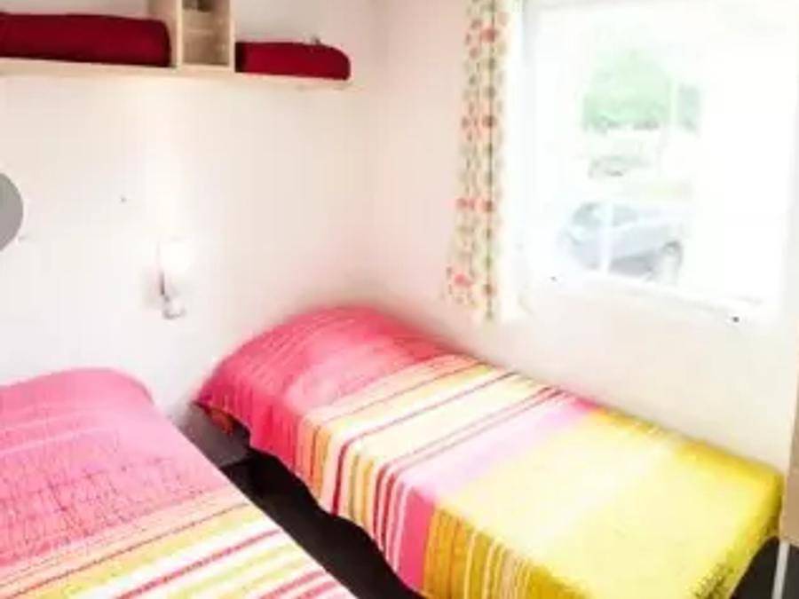 Camping Bon Port - Mobilheim 4 personen - Mobil-Home Cosy 3 Zimmer 4 Personen Klimatisiert + Tv in Lunel, Côte d'Améthyste