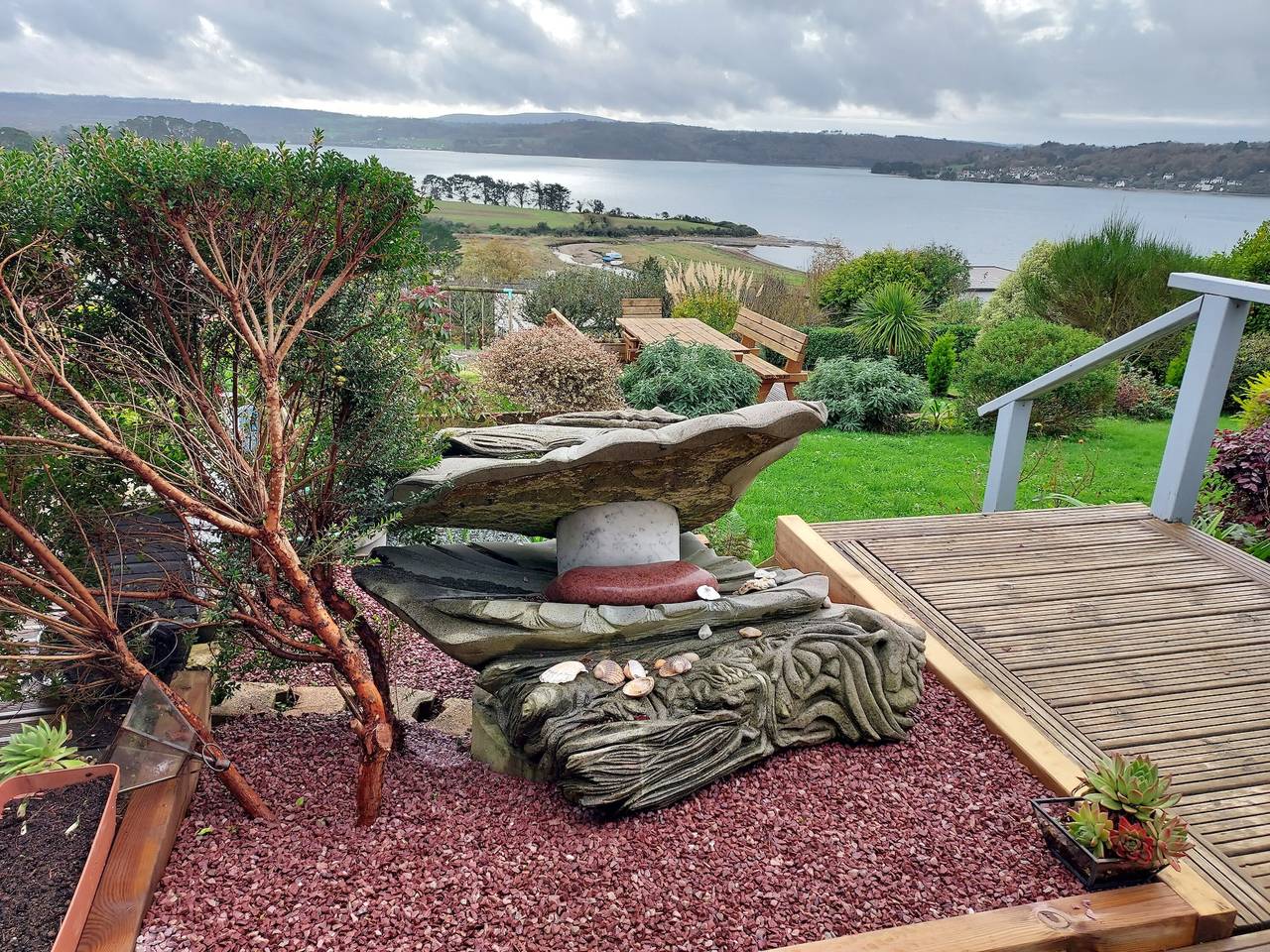 Feriehus for 9 personer med have in Hôpital-Camfrout, Brest Området