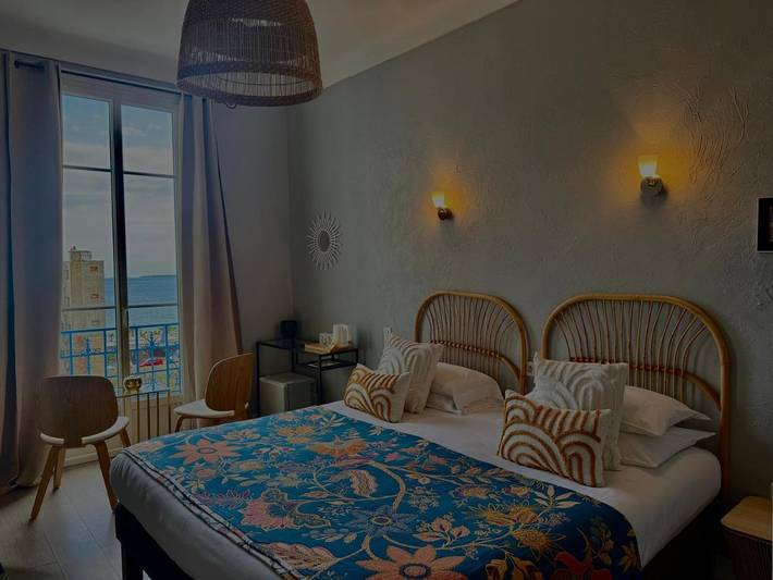 Hôtel pour 2 personnes, avec vue et terrasse