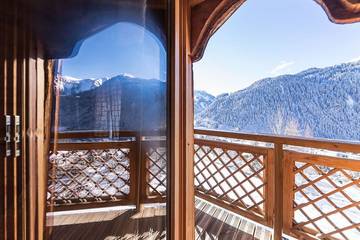 Chalet pour 4 personnes, avec jacuzzi et sauna à Chatel