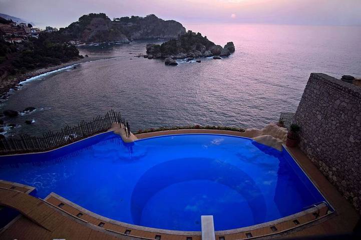 Villa pour 6 personnes, avec balcon ainsi que piscine et jardin à Taormina - 4