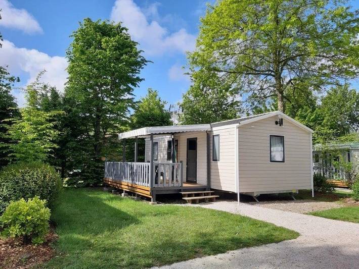 Mobil home pour 6 personnes, avec bassin pour enfant ainsi que jacuzzi et sauna à Apremont - 3