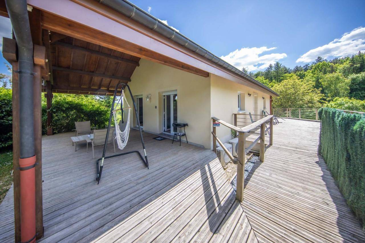 Gîte familial à Jezainville - Nature, terrasses & jardin clos, Vue vallée, forêt in Jezainville, Région de Nancy