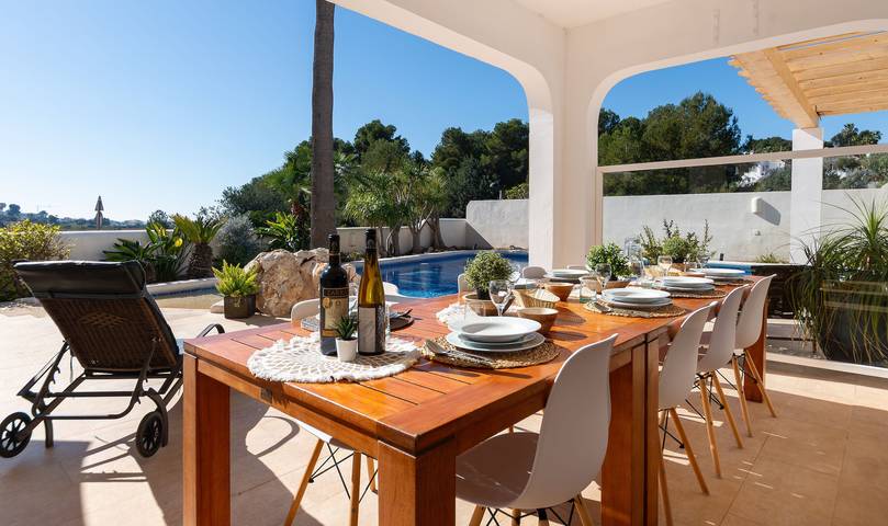 Chalet para 15 personas, con jardín, Se admiten mascotas en Marina Alta - 3