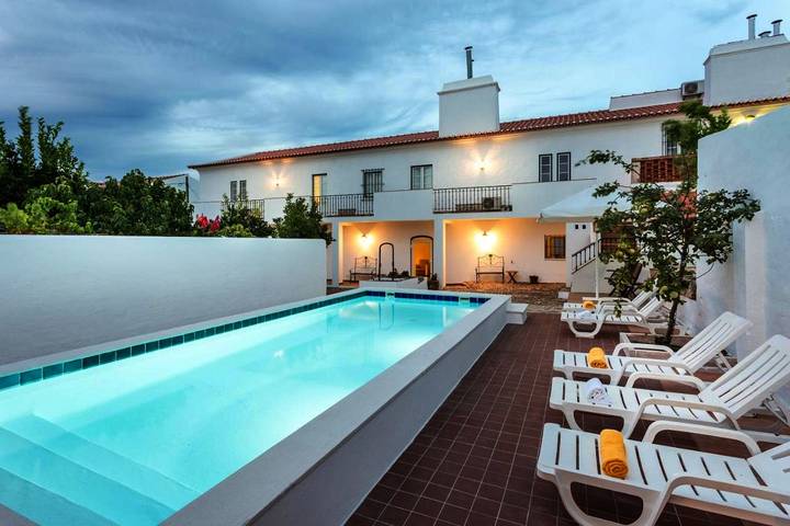 Casa de férias para 3 pessoas, com Terraço e Jardim e ainda Piscina em Sousel