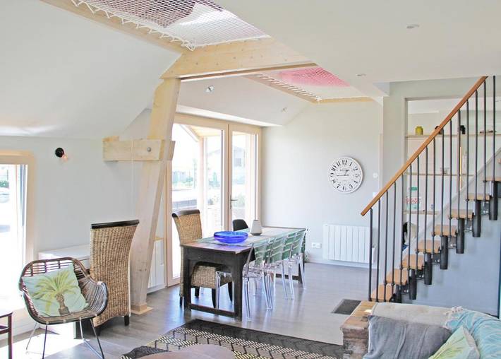 Chambre d’hôte pour 2 personnes, avec Jacuzzi et Terrasse ainsi que Jardin et Sauna