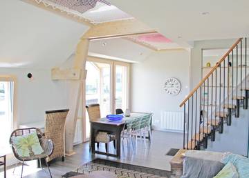 Chambre d’hôte pour 2 personnes, avec vue et sauna ainsi que jardin et terrasse, animaux acceptés dans la Manche