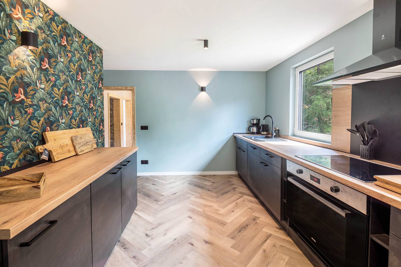 Ferienhaus Haus Waldberg mit großem Garten und überdachter Veranda in Unterschönau, Rennsteig