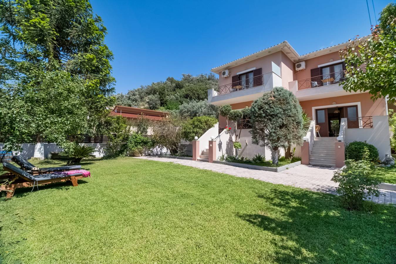 Villa 'Prolithia 1' met Uitzicht op Zee, Wifi en Airconditioning in Desimi Strand, Griekenland