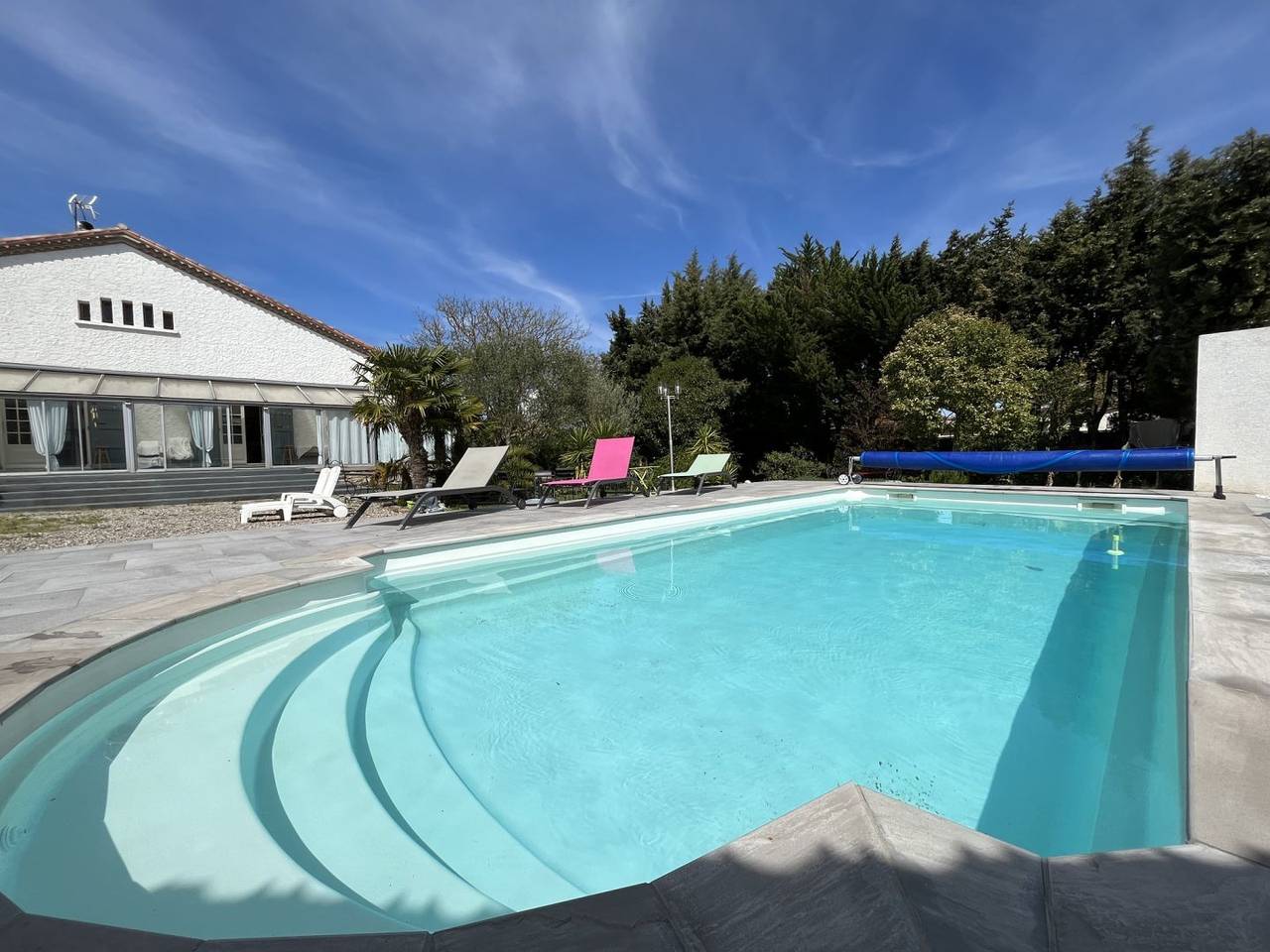 Aux Belles Vacances – Adult only - Chambre Farniente in Caux-et-Sauzens, Région de Carcassonne