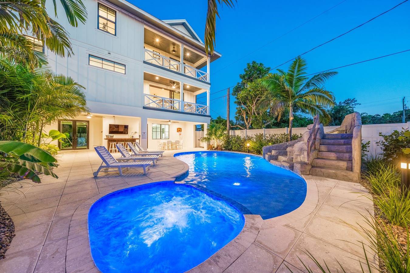 Crescent Beach House in Siesta Key, Sarasota County