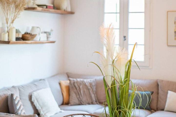 Ferienwohnung für 6 Personen, mit Balkon und Pool sowie Garten in Saint-Tropez