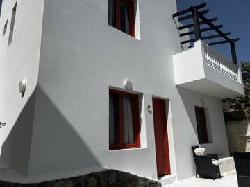Bungalow für 10 Personen, mit Terrasse und Garten sowie Meerblick, mit Haustier auf Kreta