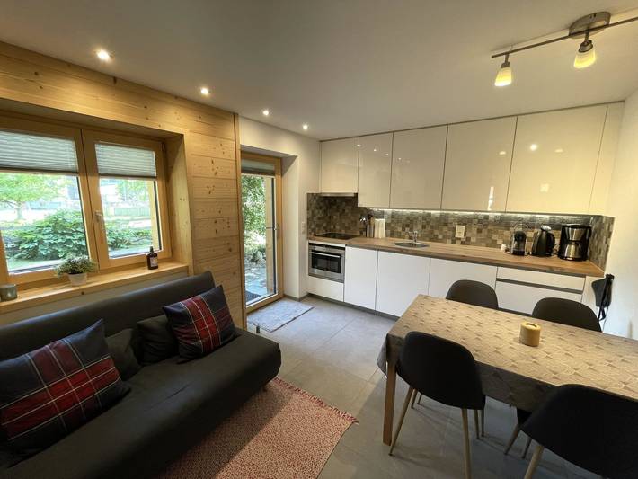 Hütte für 3 Personen, mit Balkon in der Aletsch Arena - 4