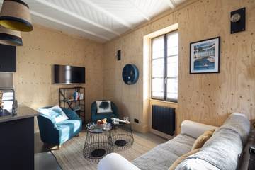 Gîte pour 4 personnes, avec terrasse dans Havre de Rothéneuf