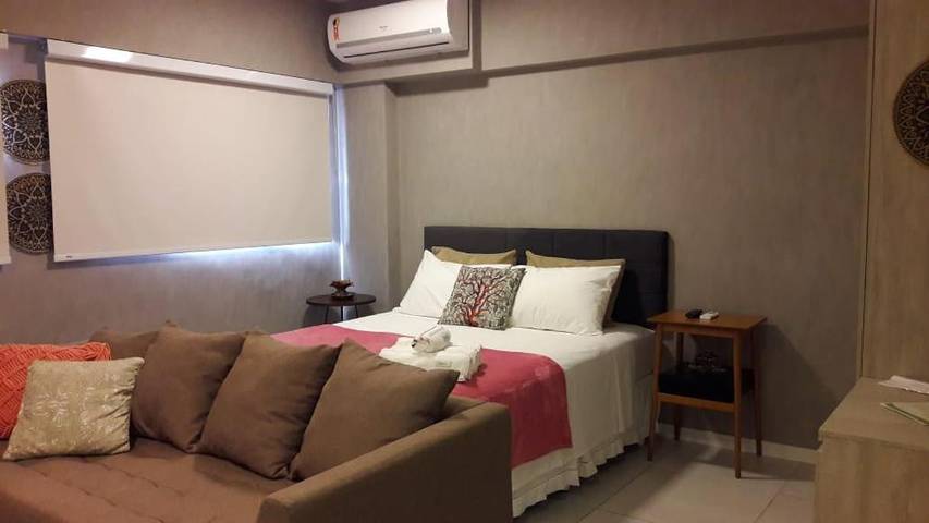 Casa de férias para 3 pessoas, com piscina e sauna e ainda vista and terraço em Maceió