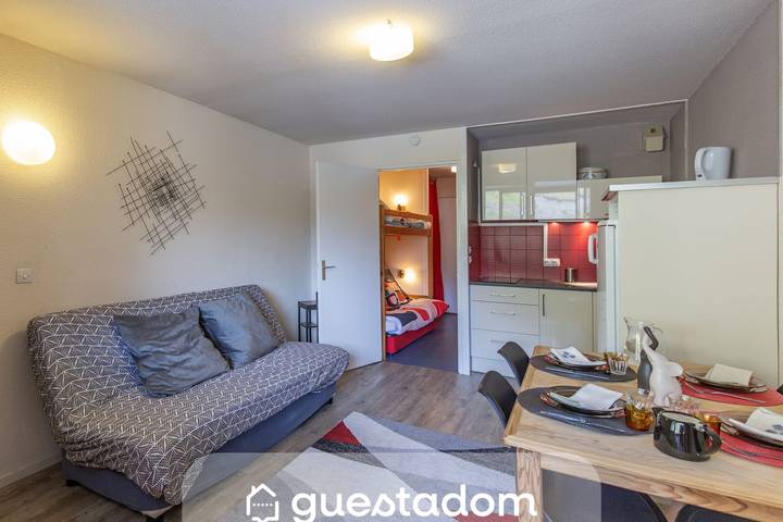 Location de vacances pour 5 personnes, avec Terrasse dans La Mongie