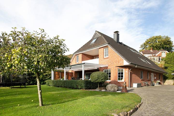 Ferienwohnung für 3 Personen, mit Balkon am Nord-Ostsee-Kanal