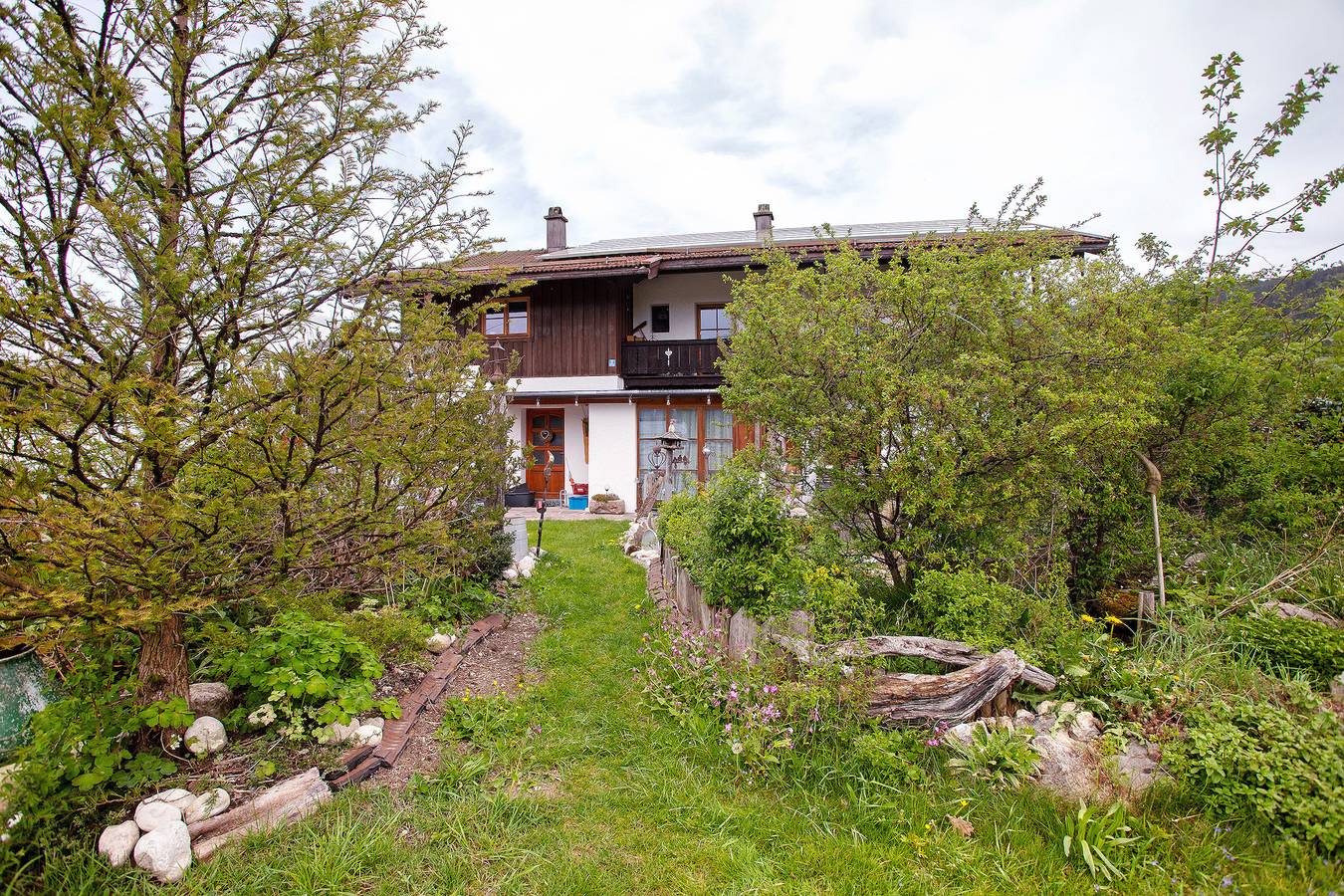 Ganze Wohnung, Ferienwohnung Beim Roana" mit Bergblick, privater Terrasse und eigenem Garten in Inzell, Bayerische Alpen