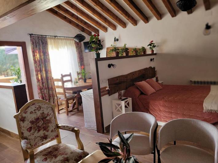 Casa rural para 5 personas, con vistas y jardín, Se admiten mascotas en Comarca de Sepúlveda - 2