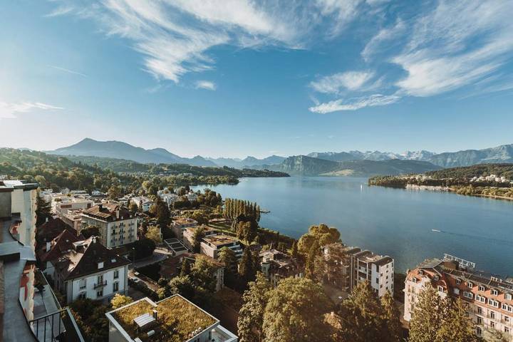Hotel für 2 Personen, mit Terrasse und Whirlpool in Luzern