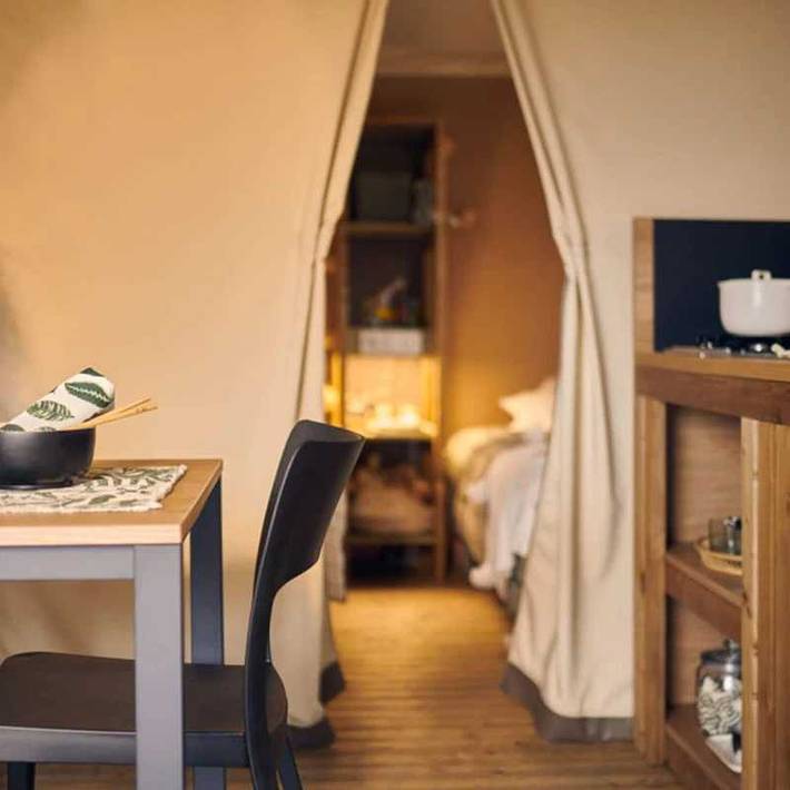 Zelt für 5 Personen, mit Sauna und Whirlpool in Frankreich - 4