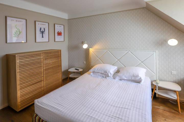 Hôtel pour 2 personnes, avec piscine ainsi que sauna et jardin, animaux acceptés dans Port de l'Aber Wrac'h - 3