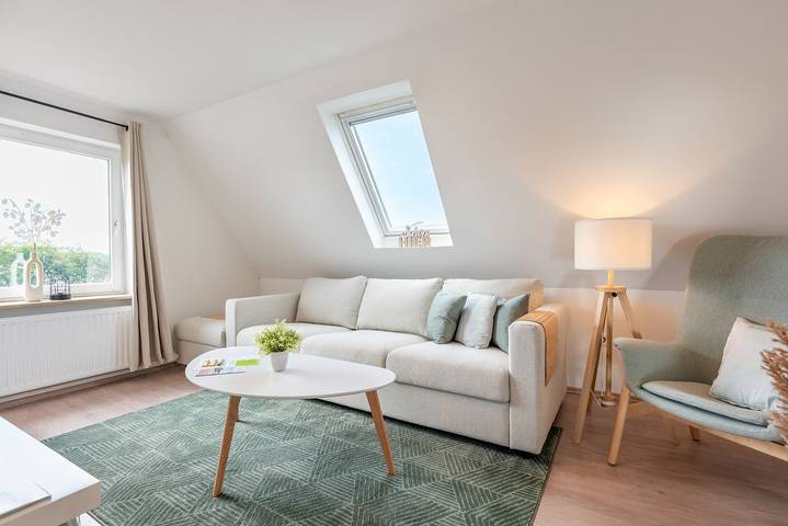 Ferienwohnung für 4 Personen, mit Balkon und Garten sowie Ausblick in Utersum - 3