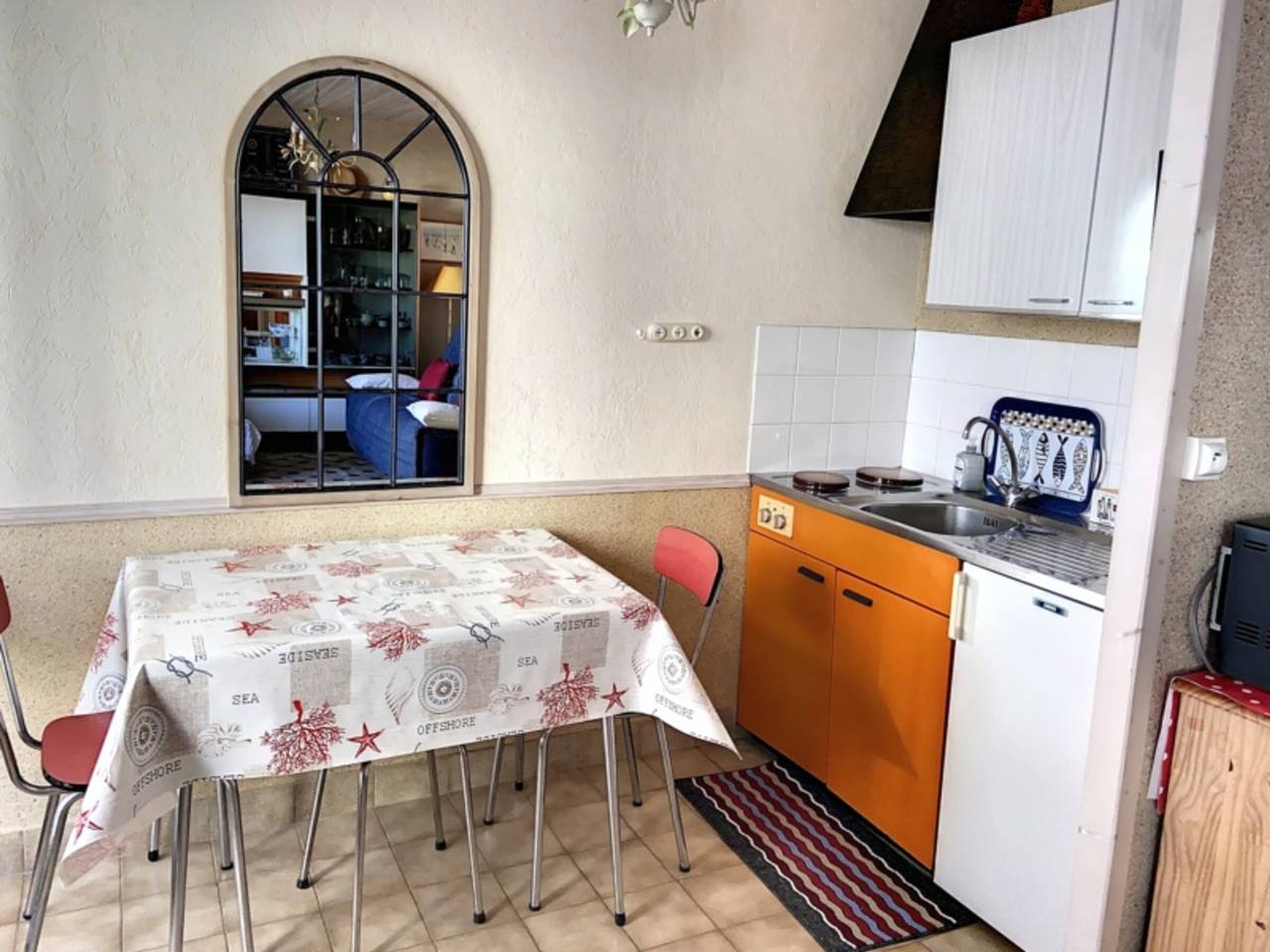 Ganze Wohnung, Gemütliches Studio nahe Strand mit Parkplatz in Saint-Hilaire-de-Riez, Vendée