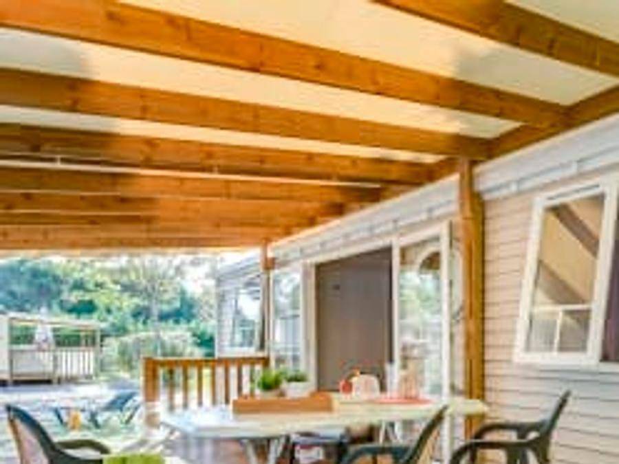 Camping Sandaya Sanguinet Plage - Mobile home 6 persons - Cottage 6p 3ch 2Sdb **** in Sanguinet, Côte d’Argent