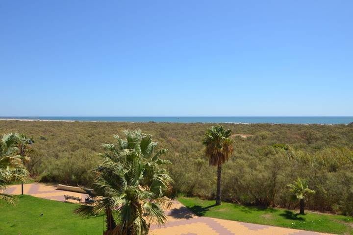 Appartement entier, Appartement de vacances pour 7 personnes avec terrasse in Isla Canela, Ayamonte
