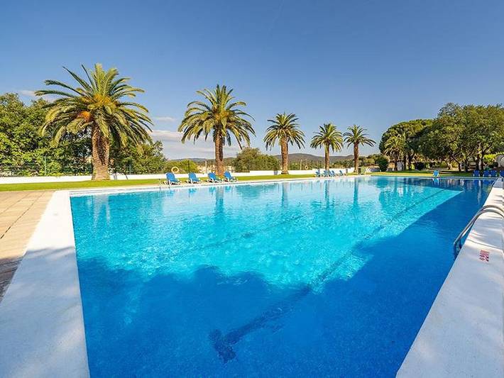 Casa rodante para 4 personas, con Terraza y Piscina para niños en Palamós