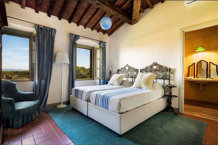 Villa für 8 Personen, mit Pool und Garten sowie Terrasse und Whirlpool in Castagneto Carducci - 3