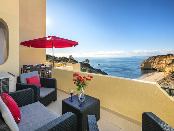 Apartamento entero, Apartamento vista al mar - 4 pers. in Carvoeiro, Distrito de Faro