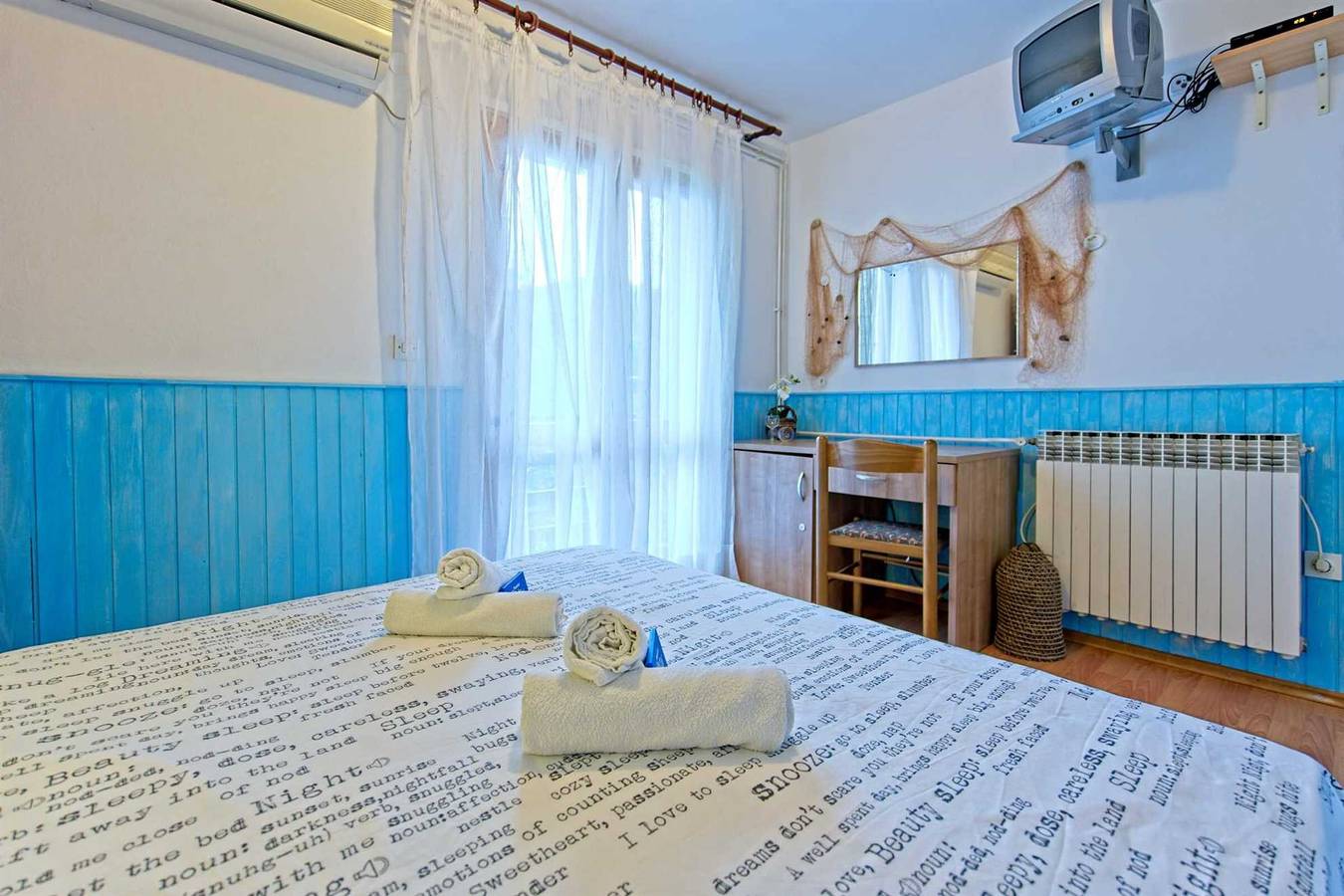 Matana Pomena - S1 Doppelzimmer mit Balkon in Pomena, Mljet