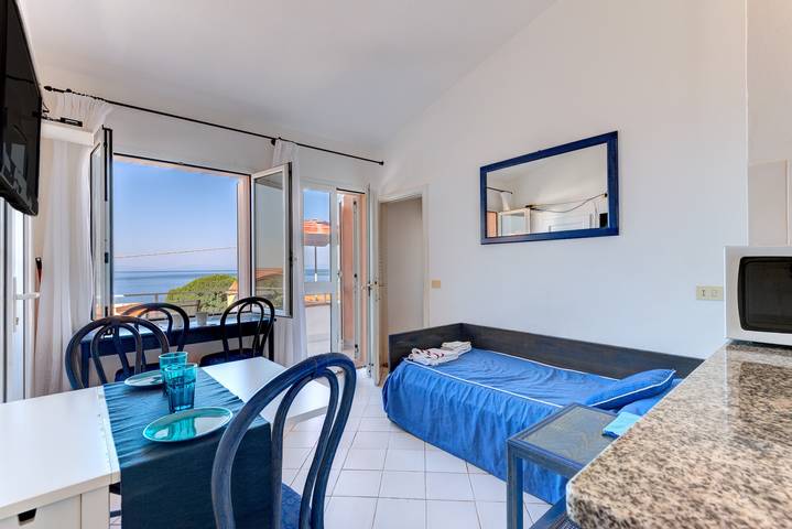 Appartamento intero, Appartamento 'Appartamento Con Vista Mare Chiessi' con vista mare, balcone e aria condizionata in Chiessi, Marciana