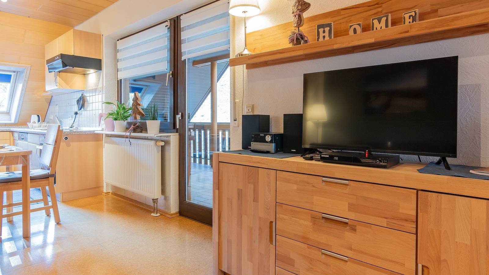 Ganze Wohnung, Ferienwohnungen Huber: Ferienwohnung Bergblick mit 55 qm, 2 Schlafzimmer, max. 3 Personen in Bad Peterstal-Griesbach, Mittlerer Schwarzwald