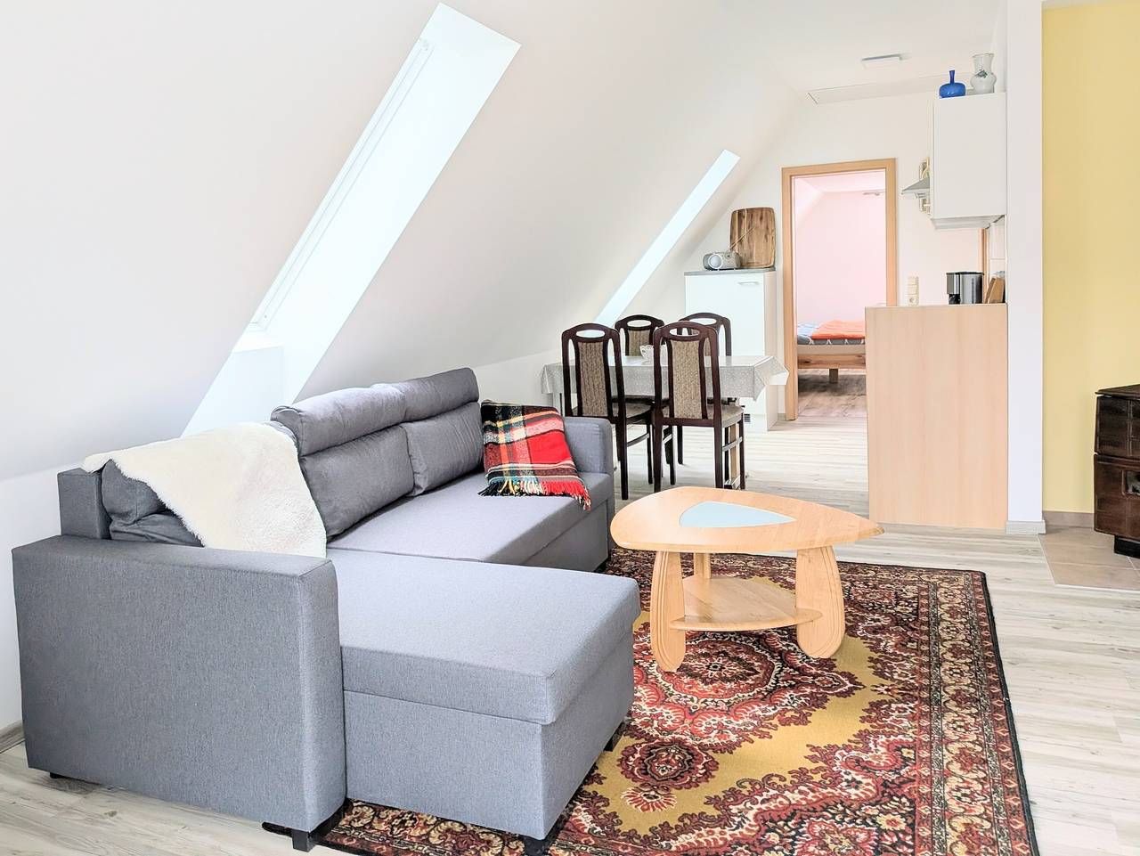 Ganze Wohnung, Apartment „Waldblick“ mit privater Terrasse und Wlan in Fuhlendorf, Vorpommern-Rügen