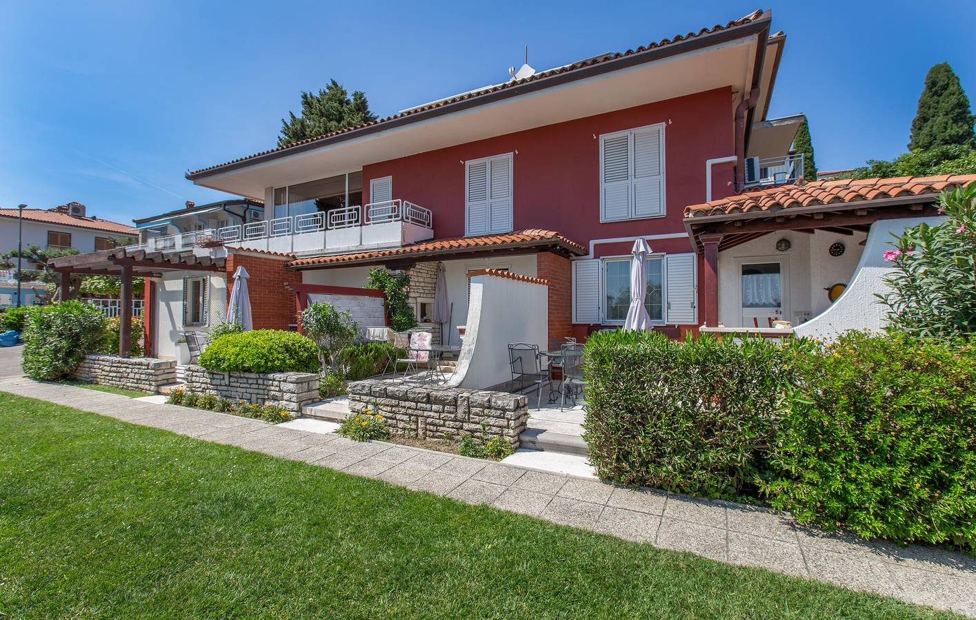 Ganze Ferienwohnung, Ferienwohnung für 4 Personen mit Terrasse in Piran, Slowenische Riviera