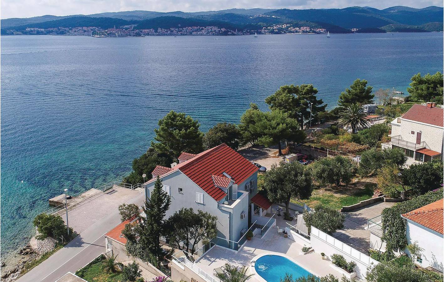Vakantiehuis voor 20 personen met sauna in Kućište, Pelješac